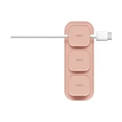 Uniq Pod Magnetic Cable Organizers And Base - Blush (Pink)